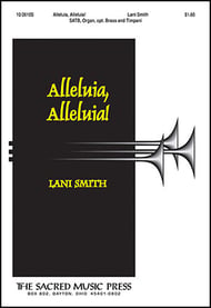 Alleluia Alleluia SATB choral sheet music cover Thumbnail